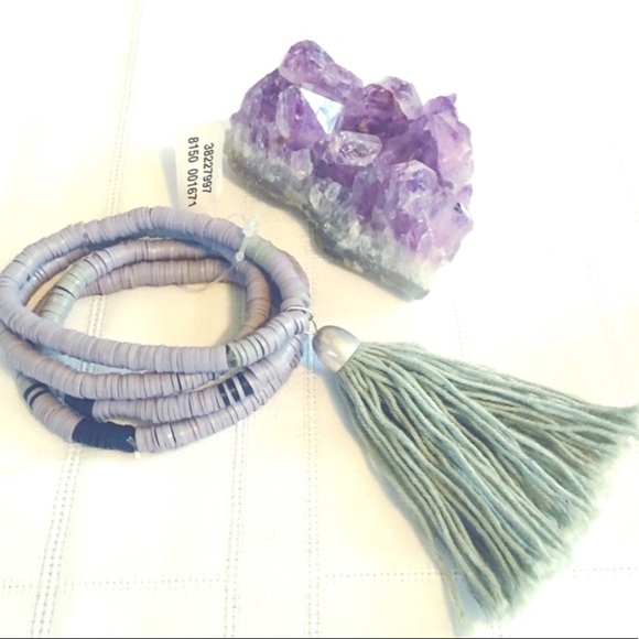Free People Jewelry - Free People Lilic Tassel Bracelet Set